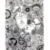 Radha Krishna Pen Art - A Divine Masterpiece